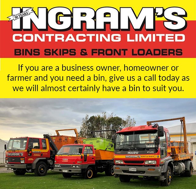 Ingrams Contracting Ltd (Bin & Skip hire) - Manaia Primary School